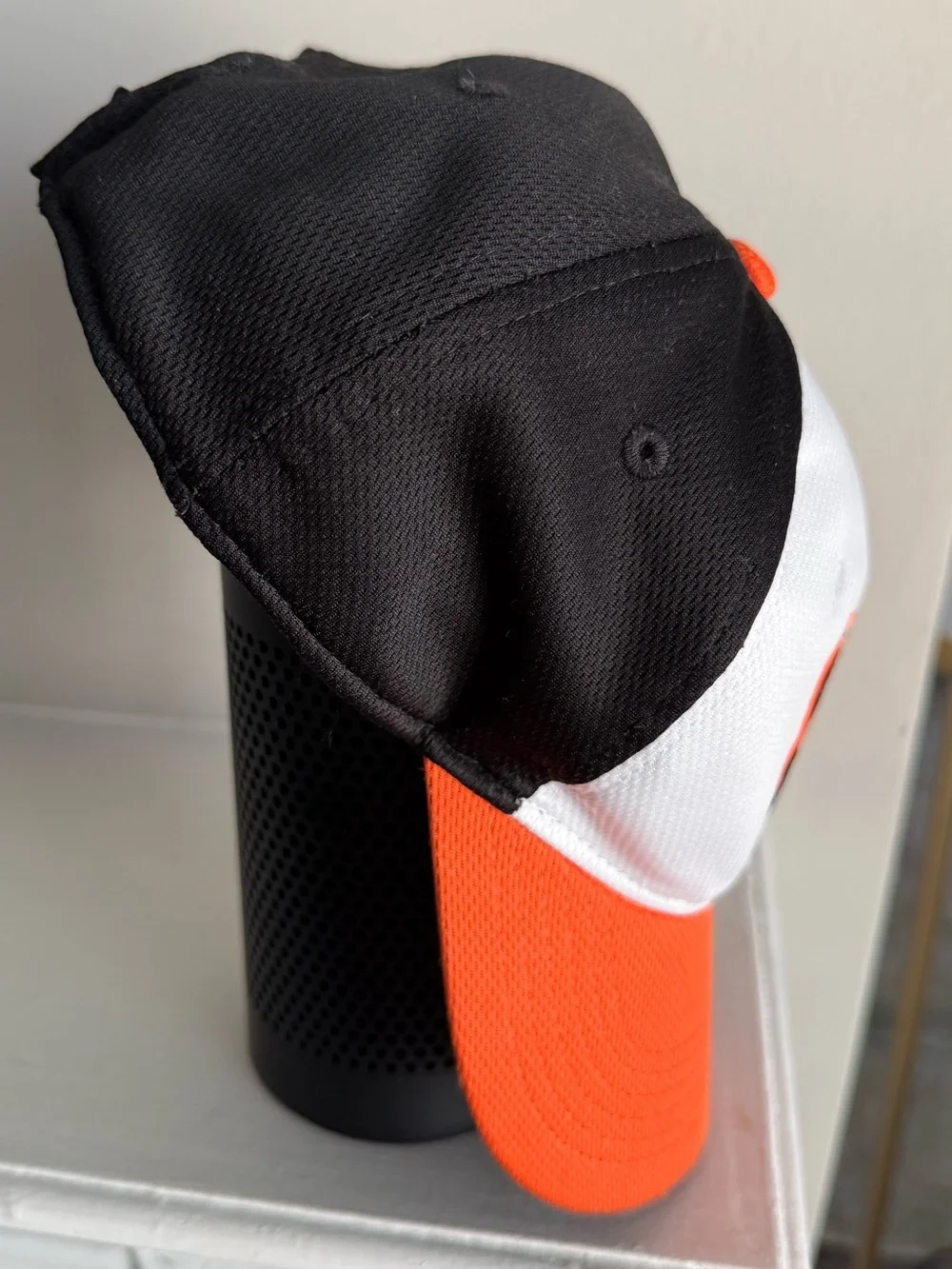 OS Youth Baltimore Orioles Kids Color Block Baseball Cap - Orange/Black/White